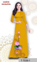 Vải áo dài đặt in