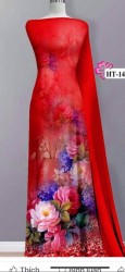 Vải áo dài đặt in