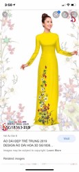 Vải áo dài đặt in