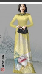 Vải áo dài đặt in