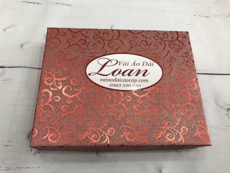 Vải áo dài đặt in