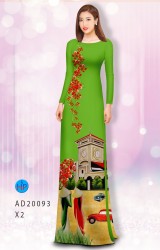 Vải áo dài đặt in