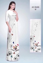 Vải áo dài đặt in