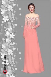 Vải áo dài đặt in