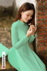 Vải áo dài đặt in