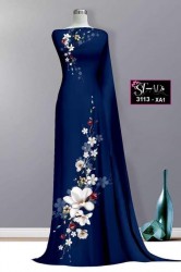 Vải áo dài đặt in