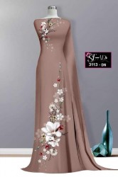 Vải áo dài đặt in