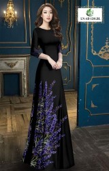 Vải áo dài đặt in