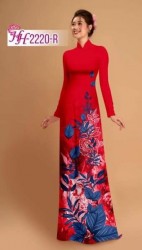 Vải áo dài đặt in