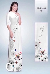 Vải áo dài đặt in