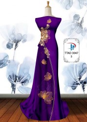 Vải áo dài đặt in