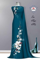 Vải áo dài đặt in