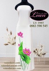 Vải áo dài đặt in