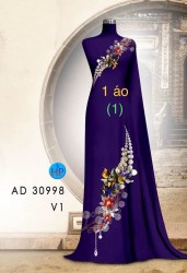 Vải áo dài đặt in