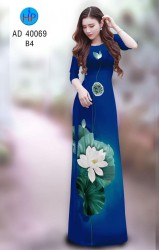 Vải áo dài đặt in