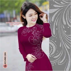 Vải áo dài đặt in