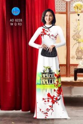 Vải áo dài đặt in