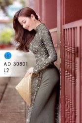 Vải áo dài đặt in