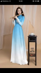 Vải áo dài đặt in