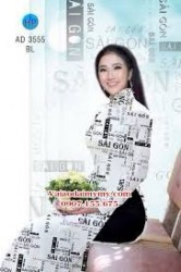 Vải áo dài đặt in