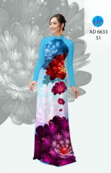 Vải áo dài đặt in