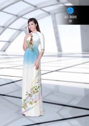 Vải áo dài đặt in