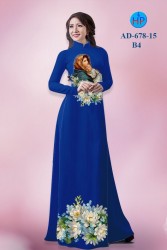 Vải áo dài đặt in