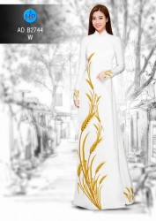 Vải áo dài đặt in