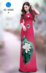 Vải áo dài đặt in