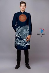 Vải áo dài đặt in