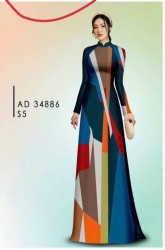 Vải áo dài đặt in