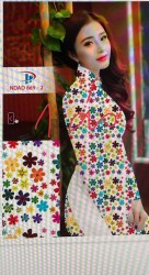 Vải áo dài đặt in