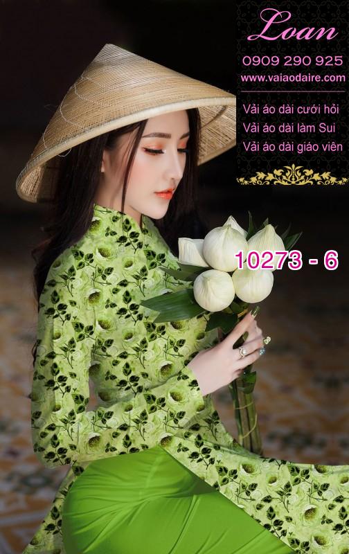 Vải áo dài hoa nhí Vải áo dài hoa nhí
