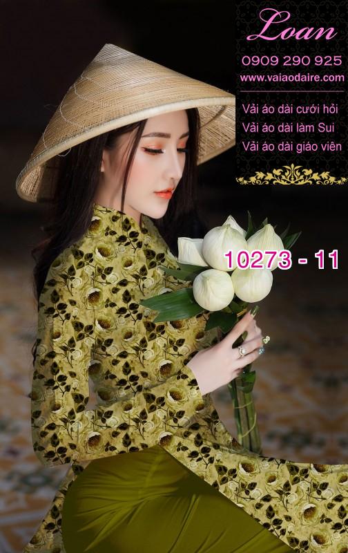 Vải áo dài hoa nhí Vải áo dài hoa nhí