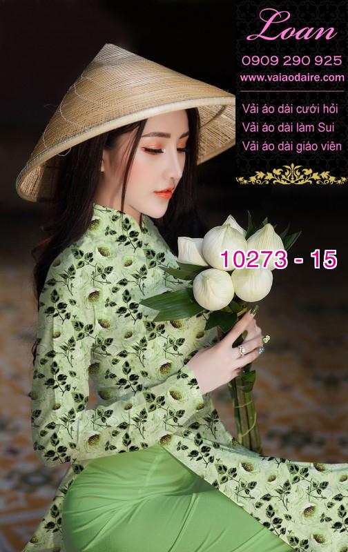 Vải áo dài hoa nhí Vải áo dài hoa nhí