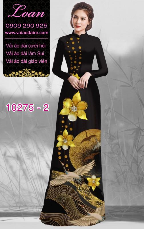 Vải áo dài hoa tết Vải áo dài hoa tết