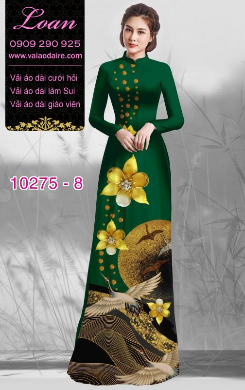Vải áo dài hoa tết Vải áo dài hoa tết