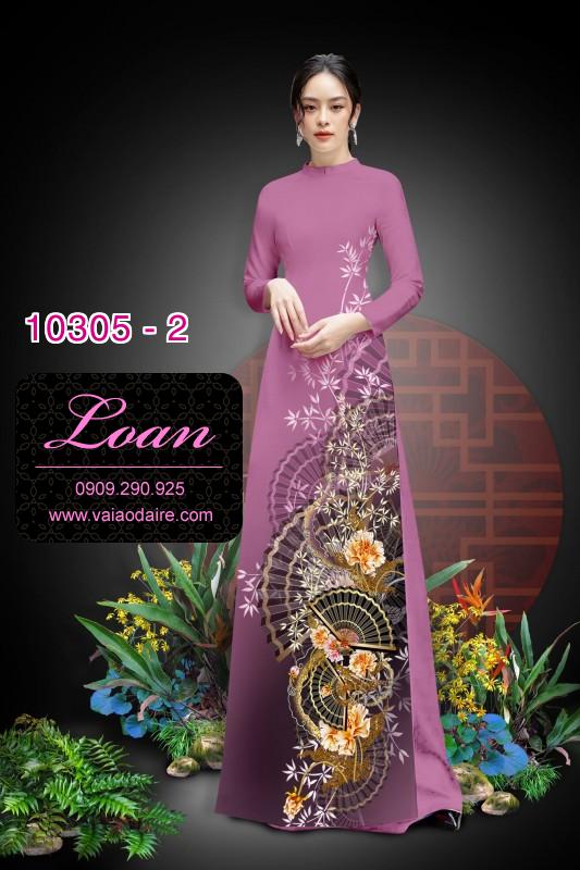 Vải áo dài hoa 3D