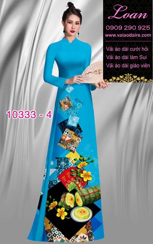 Vải áo dài tết.