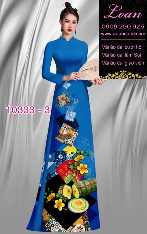 Vải áo dài tết.