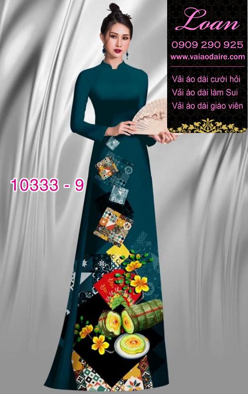 Vải áo dài tết.