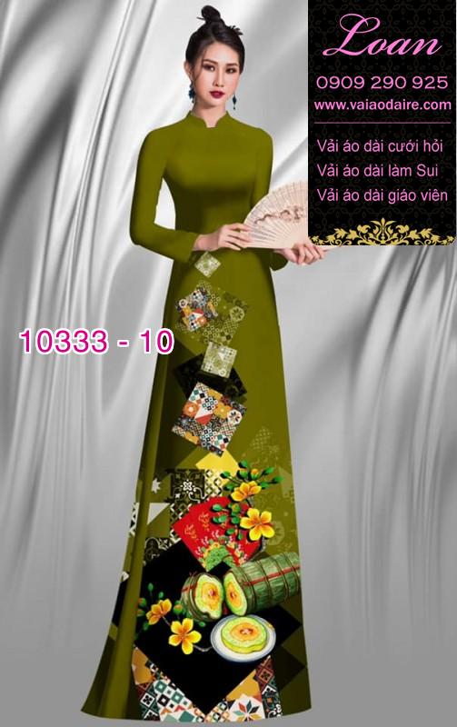Vải áo dài tết.