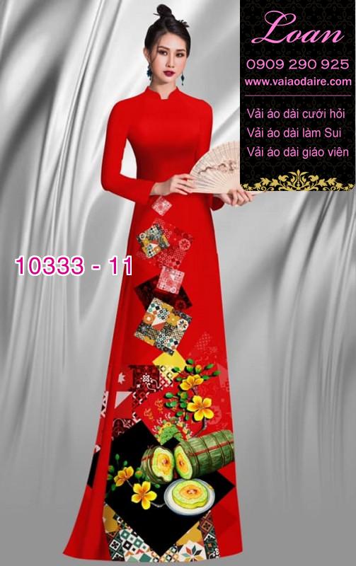 Vải áo dài tết.