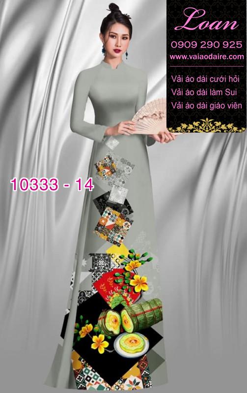 Vải áo dài tết.