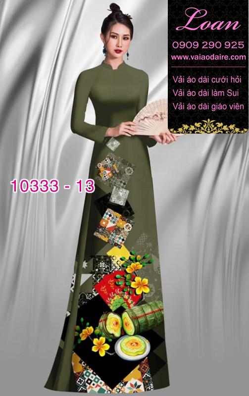 Vải áo dài tết.