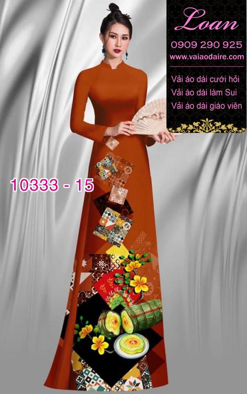 Vải áo dài tết.