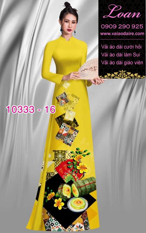 Vải áo dài tết.