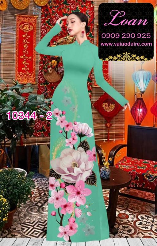 Vải áo dài hoa 3D. Vải áo dài hoa 3D.