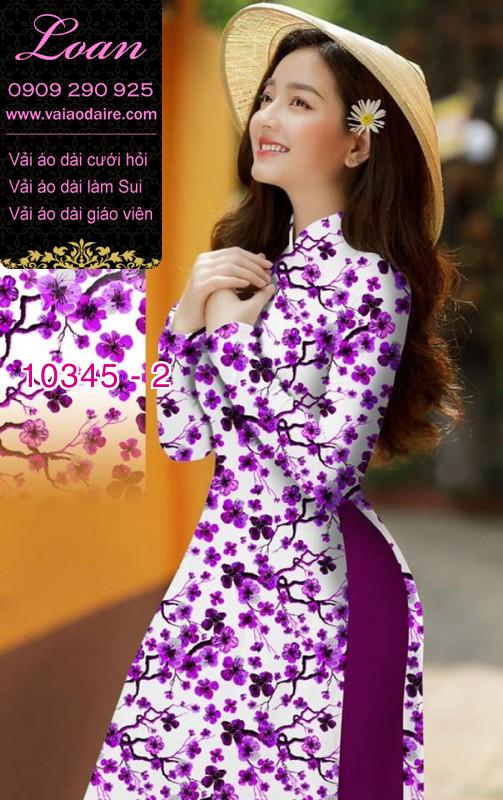 Vải áo dài hoa nhí. Vải áo dài hoa nhí.