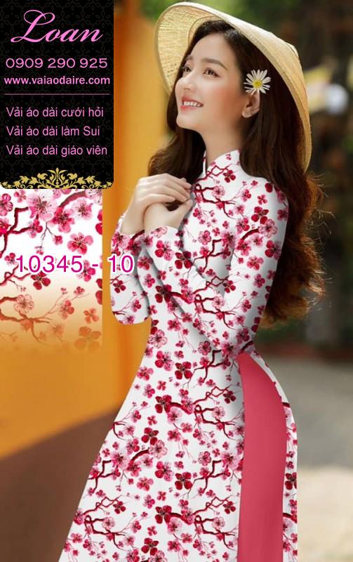 Vải áo dài hoa nhí. Vải áo dài hoa nhí.